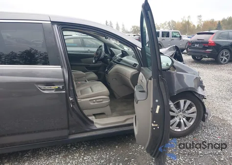 2015 Honda Odyssey Ex-L из США, поврежденный, VIN 5FNRL5H62FB048520